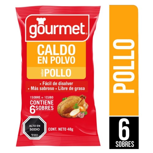caldo pollo gourmet